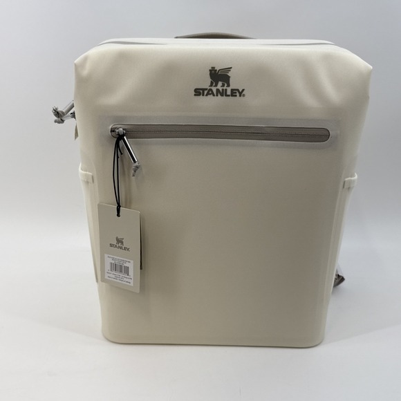 New Stanley All Day Madeleine Backpack 14.8 QT 14.0 L Cream - Picture 1 of 6
